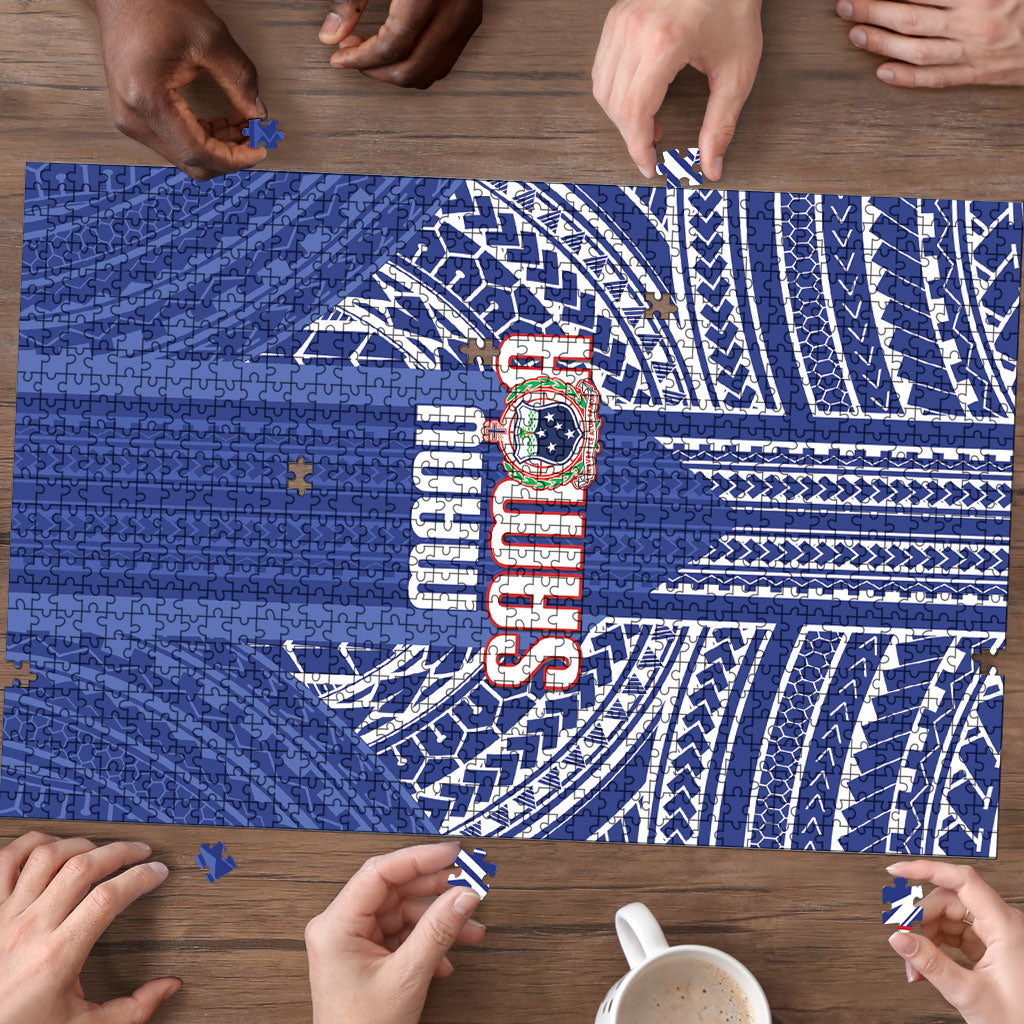 Manu Samoa Rugby 2026 Puzzle Samoan Pattern