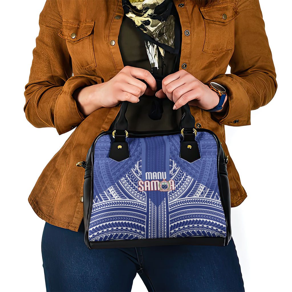 Manu Samoa Rugby 2026 Shoulder Handbag Samoan Pattern