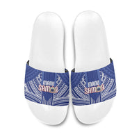 Manu Samoa Rugby 2026 Slide Sandals Samoan Pattern