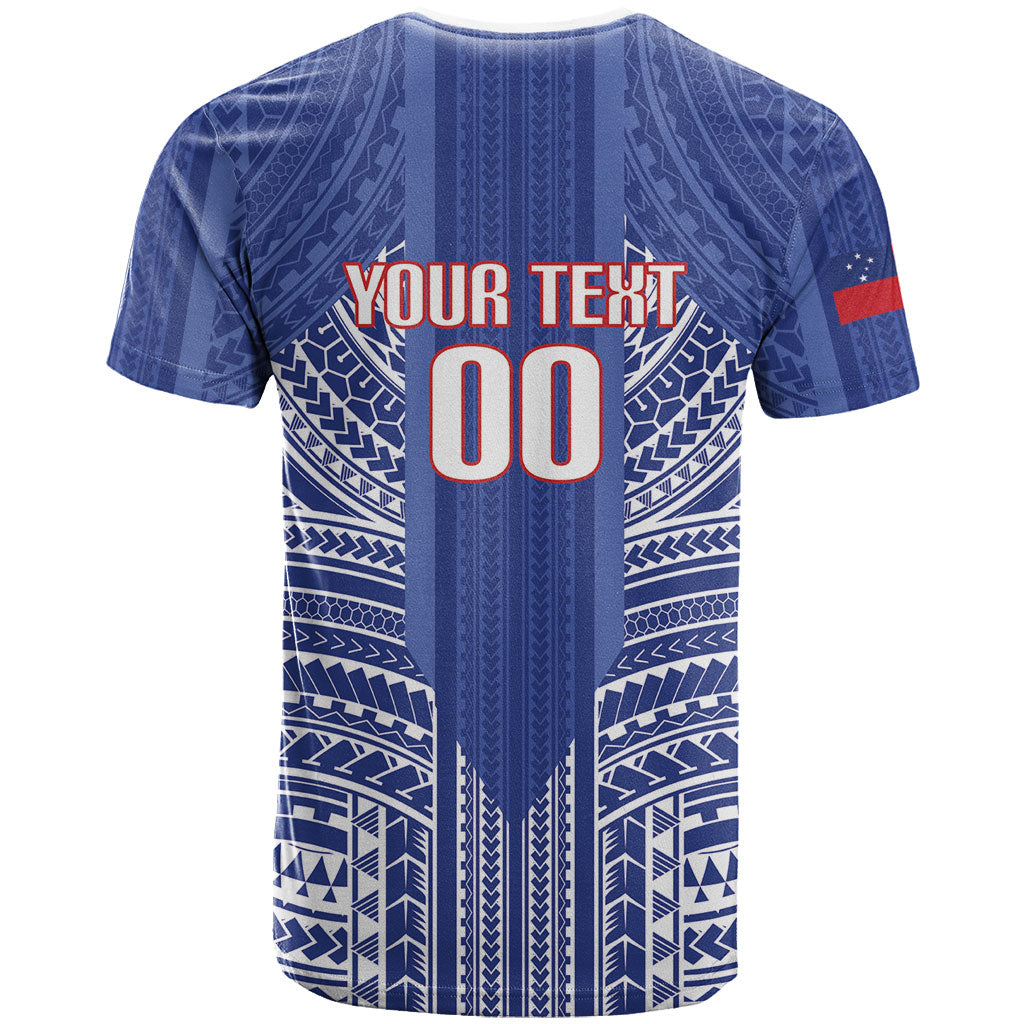 Custom Manu Samoa Rugby 2026 T Shirt Samoan Pattern