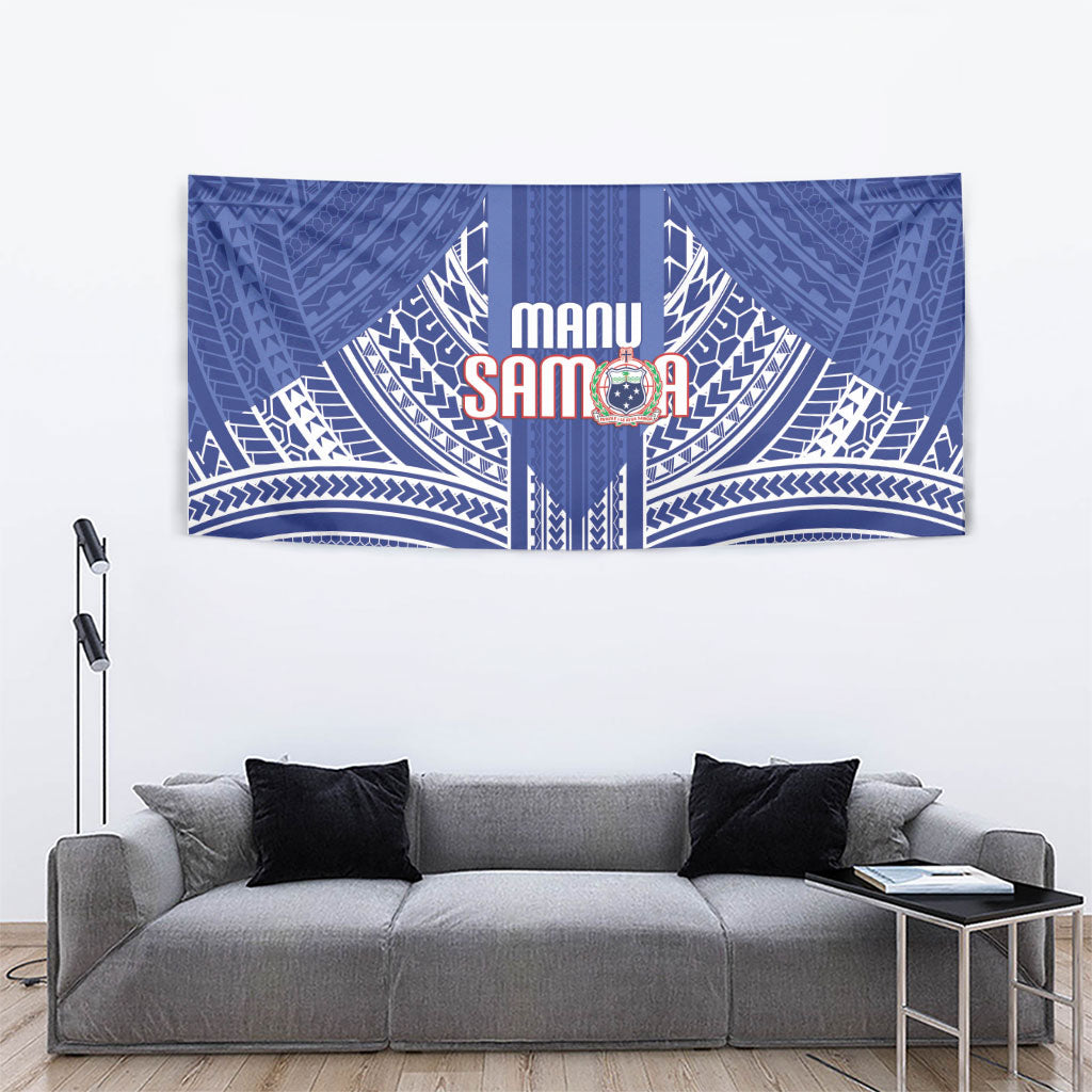 Manu Samoa Rugby 2026 Tapestry Samoan Pattern