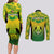 Papua New Guinea Rugby Couples Matching Long Sleeve Bodycon Dress and Long Sleeve Button Shirts Enga Mioks PNG Polynesian Pattern LT14 - Polynesian Pride