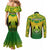 Papua New Guinea Rugby Couples Matching Mermaid Dress and Long Sleeve Button Shirts Enga Mioks PNG Polynesian Pattern LT14 - Polynesian Pride