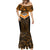 Custom Papua New Guinea Rugby Mermaid Dress Lae Snax Tigers PNG Polynesian Pattern LT14 - Polynesian Pride