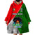 Custom Papua New Guinea Rugby Wearable Blanket Hoodie Rabaul Gurias PNG Polynesian Pattern LT14 - Polynesian Pride