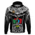 Custom Papua New Guinea Rugby Hoodie Mendi Muruks PNG Polynesian Pattern LT14 Pullover Hoodie Black - Polynesian Pride