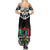 Custom Papua New Guinea Rugby Summer Maxi Dress Mendi Muruks PNG Polynesian Pattern LT14 - Polynesian Pride