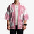 Pink Aloha Hawaii Kimono Monstera Hibiscus Plumeria Seamless Vibes - Polynesian Pride