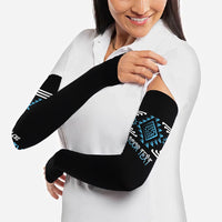Aotearoa Atua Ranginui Personalised Arm Sleeves Maori Sky Father Taniko Motifs LT14 - Polynesian Pride