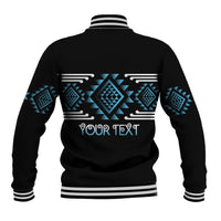 Aotearoa Atua Ranginui Personalised Baseball Jacket Maori Sky Father Taniko Motifs LT14 - Polynesian Pride