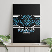 Aotearoa Atua Ranginui Canvas Wall Art Maori Sky Father Taniko Motifs LT14 - Polynesian Pride