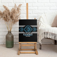 Aotearoa Atua Ranginui Canvas Wall Art Maori Sky Father Taniko Motifs LT14 - Polynesian Pride