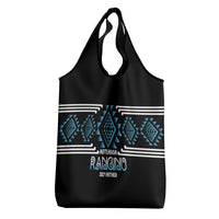 Aotearoa Atua Ranginui Grocery Bag Maori Sky Father Taniko Motifs LT14 - Polynesian Pride