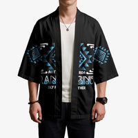 Aotearoa Atua Ranginui Personalised Kimono Maori Sky Father Taniko Motifs LT14 - Polynesian Pride