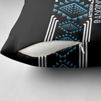Aotearoa Atua Ranginui Pillow Cover Maori Sky Father Taniko Motifs LT14 - Polynesian Pride