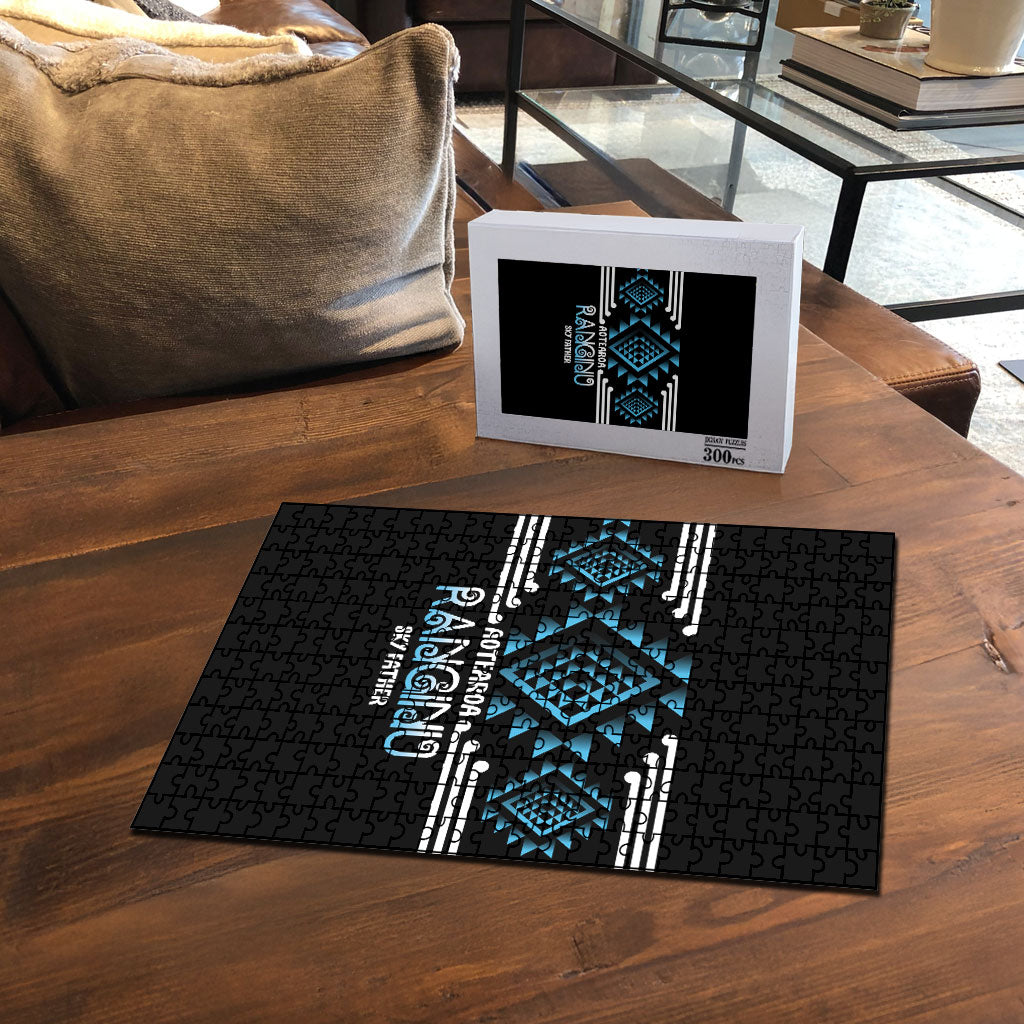 Aotearoa Atua Ranginui Puzzle Maori Sky Father Taniko Motifs LT14 - Polynesian Pride