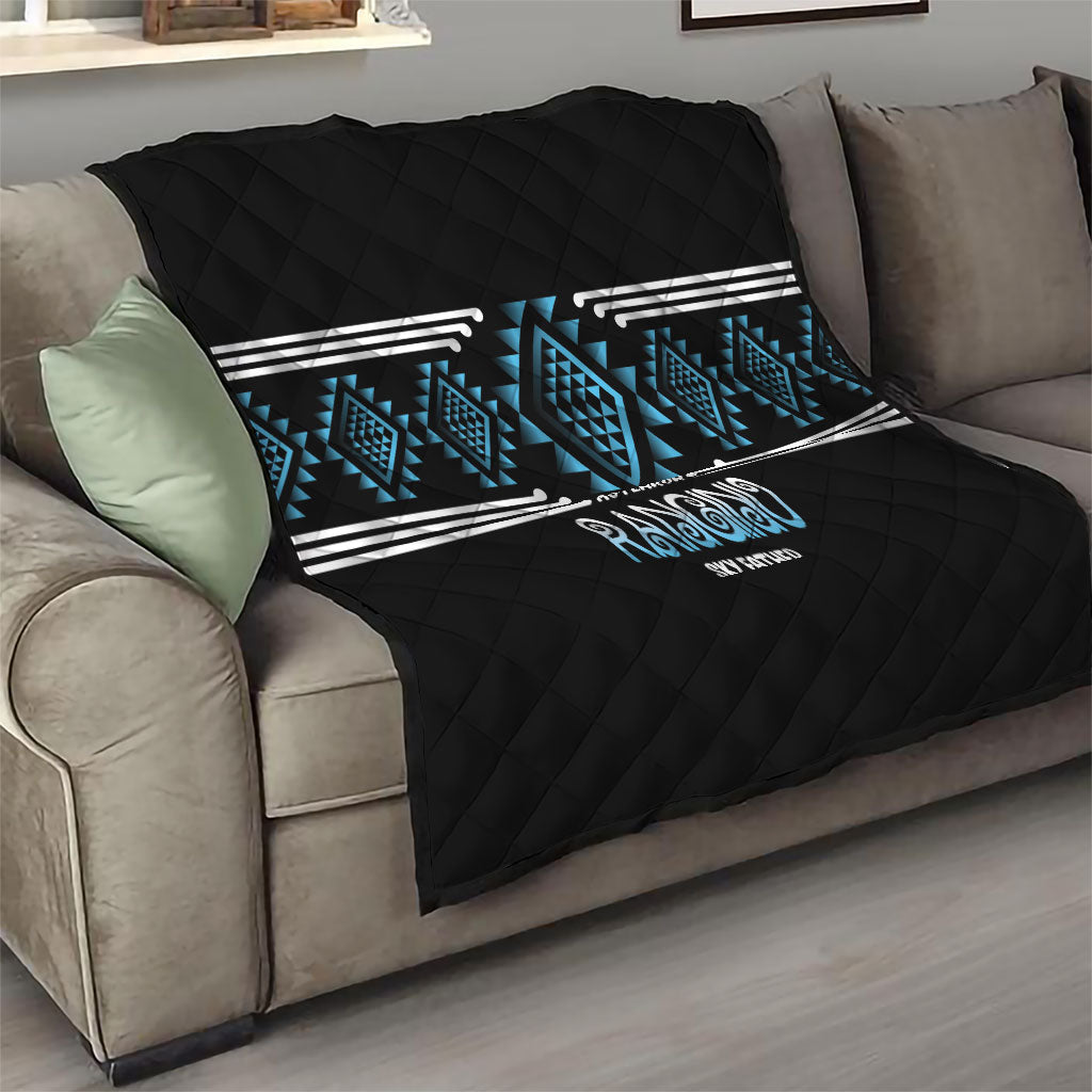Aotearoa Atua Ranginui Quilt Maori Sky Father Taniko Motifs LT14 - Polynesian Pride