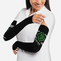 Aotearoa Atua Papatuanuku Personalised Arm Sleeves Maori Earth Mother Taniko Motifs LT14 - Polynesian Pride