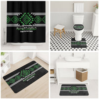 Aotearoa Atua Papatuanuku Bathroom Set Maori Earth Mother Taniko Motifs LT14 - Polynesian Pride