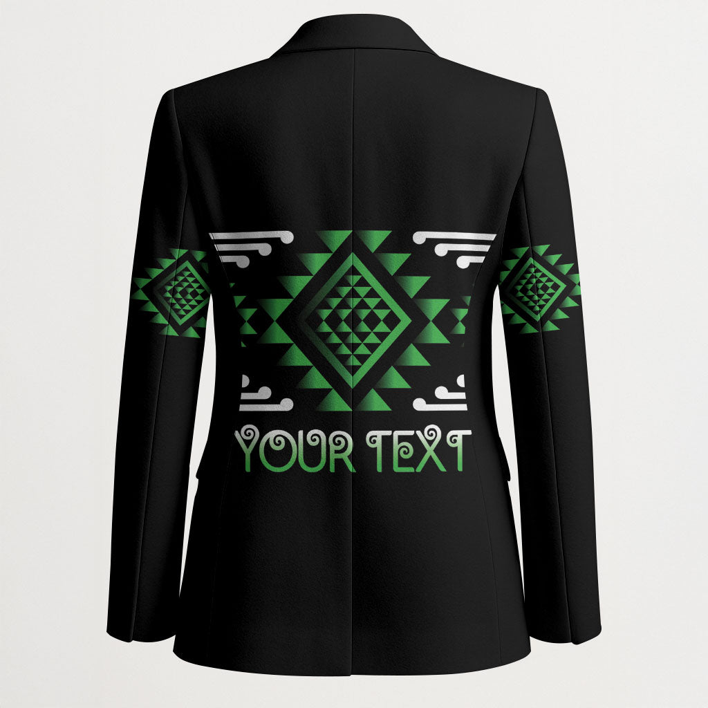 Aotearoa Atua Papatuanuku Personalised Blazer Maori Earth Mother Taniko Motifs LT14 - Polynesian Pride