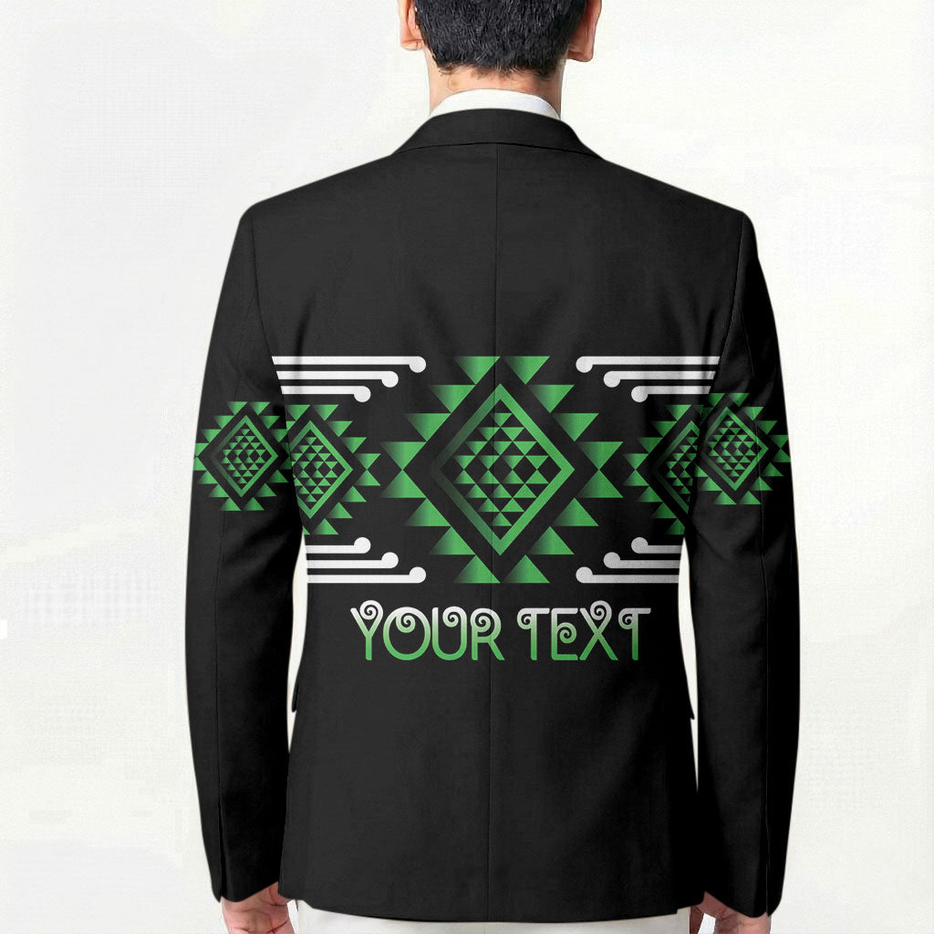 Aotearoa Atua Papatuanuku Personalised Blazer Maori Earth Mother Taniko Motifs LT14 - Polynesian Pride