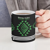 Aotearoa Atua Papatuanuku Personalised Ceramic Mug Maori Earth Mother Taniko Motifs LT14 - Polynesian Pride