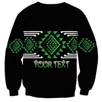 Aotearoa Atua Papatuanuku Personalised Sweatshirt Maori Earth Mother Taniko Motifs LT14 - Polynesian Pride