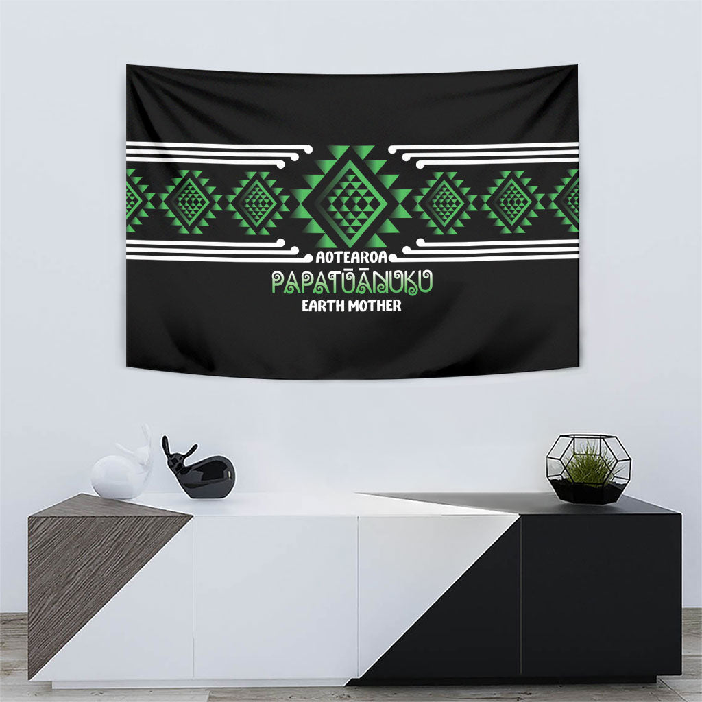 Aotearoa Atua Papatuanuku Tapestry Maori Earth Mother Taniko Motifs LT14 - Polynesian Pride