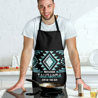 Aotearoa Atua Tangaroa Apron Maori God Of The Sea Taniko Motifs LT14 - Polynesian Pride