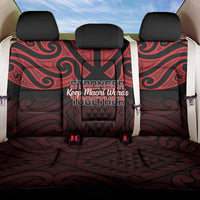 Keep Maori Wards New Zealand Back Car Seat Cover Stronger Together Aotearoa Taniko - Polynesian Pride