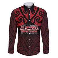 Personalised Keep Maori Wards New Zealand Family Matching Puletasi and Hawaiian Shirt Stronger Together Aotearoa Taniko - Polynesian Pride