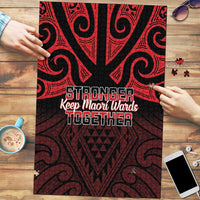 Keep Maori Wards New Zealand Puzzle Stronger Together Aotearoa Taniko - Polynesian Pride