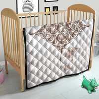 New Zealand Manta Ray Tattoo Quilt Aotearoa Maori Haehae Beige - Polynesian Pride