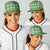 Green Hawaiian Quilt Baseball Net Cap Hawaii Pineapple Monstera Palaka Motifs - Polynesian Pride