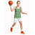 Green Hawaiian Quilt Basketball Jersey Hawaii Pineapple Monstera Palaka Motifs - Polynesian Pride