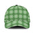 Green Hawaiian Quilt Classic Cap Hawaii Pineapple Monstera Palaka Motifs - Polynesian Pride