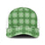 Green Hawaiian Quilt Mesh Trucker Cap Hawaii Pineapple Monstera Palaka Motifs - Polynesian Pride