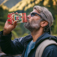 Mele Kalikimaka Hawaii 4 in 1 Can Cooler Tumbler Funny Beer-Loving Santa Hawaiian Tropical - Polynesian Pride