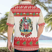 Mele Kalikimaka Hawaii Hawaiian Shirt Funny Beer-Loving Santa Hawaiian Tropical - Polynesian Pride