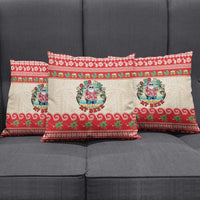 Mele Kalikimaka Hawaii Pillow Cover Funny Beer-Loving Santa Hawaiian Tropical - Polynesian Pride