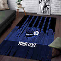 New Zealand Auckland Football Custom Area Rug Go City of Sails Est 2025