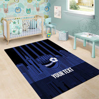 New Zealand Auckland Football Custom Area Rug Go City of Sails Est 2025