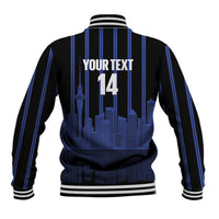 New Zealand Auckland Football Custom Baseball Jacket Go City of Sails Est 2025