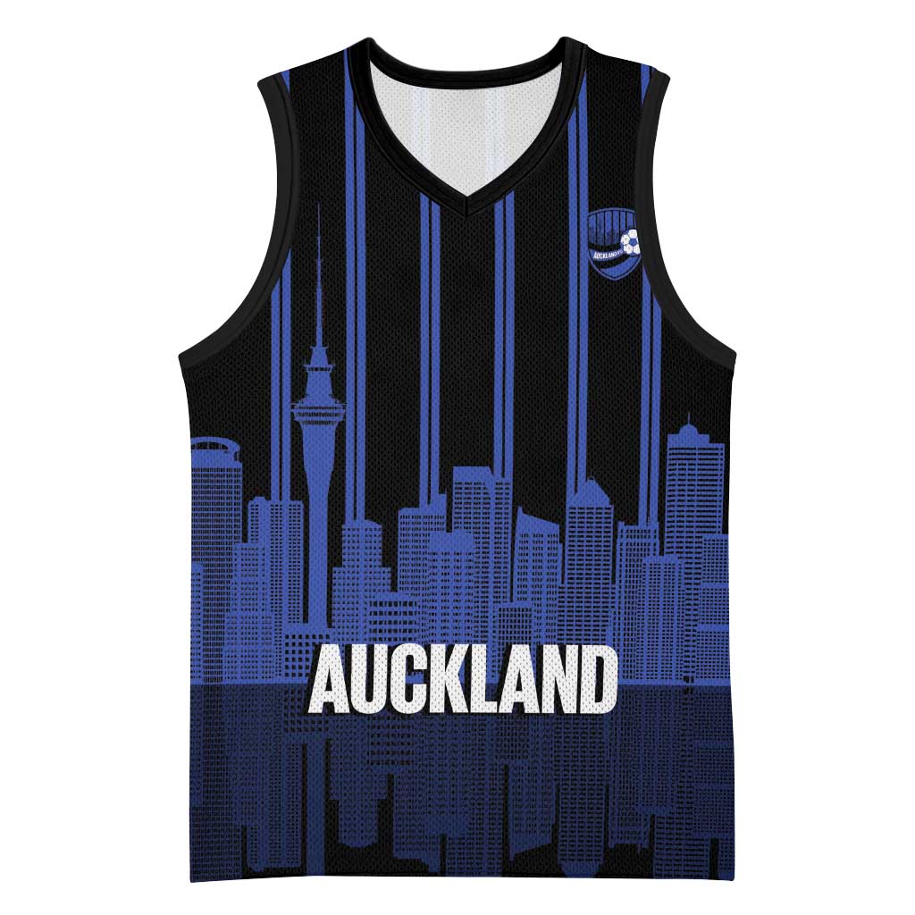New Zealand Auckland Football Custom Basketball Jersey Go City of Sails Est 2025