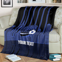 New Zealand Auckland Football Custom Blanket Go City of Sails Est 2025