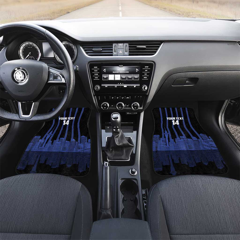 New Zealand Auckland Football Custom Car Mats Go City of Sails Est 2025