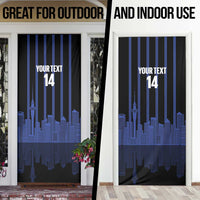 New Zealand Auckland Football Custom Door Cover Go City of Sails Est 2025