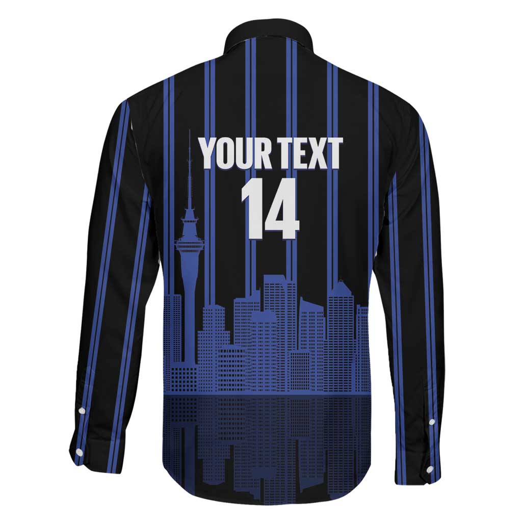 New Zealand Auckland Football Custom Family Matching Off Shoulder Short Dress and Hawaiian Shirt Go City of Sails Est 2025