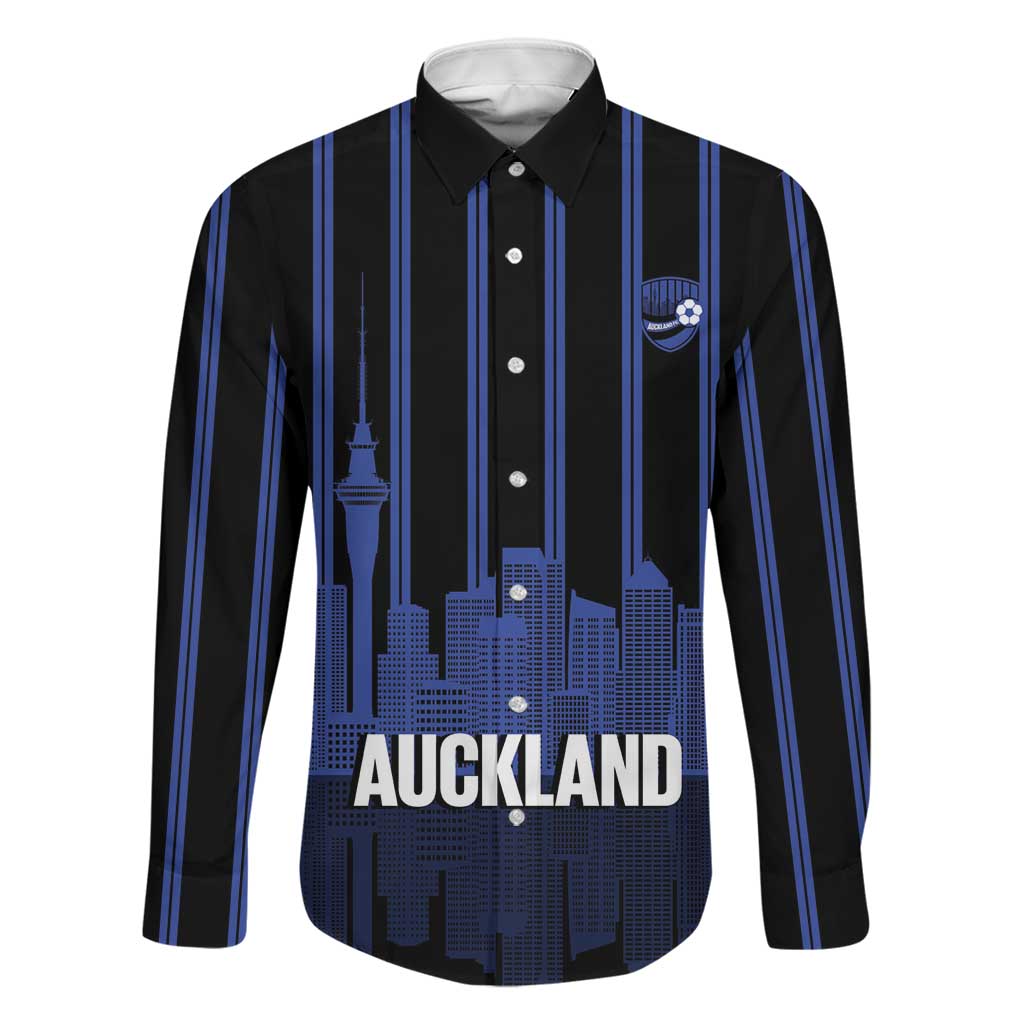 New Zealand Auckland Football Custom Family Matching Summer Maxi Dress and Hawaiian Shirt Go City of Sails Est 2025