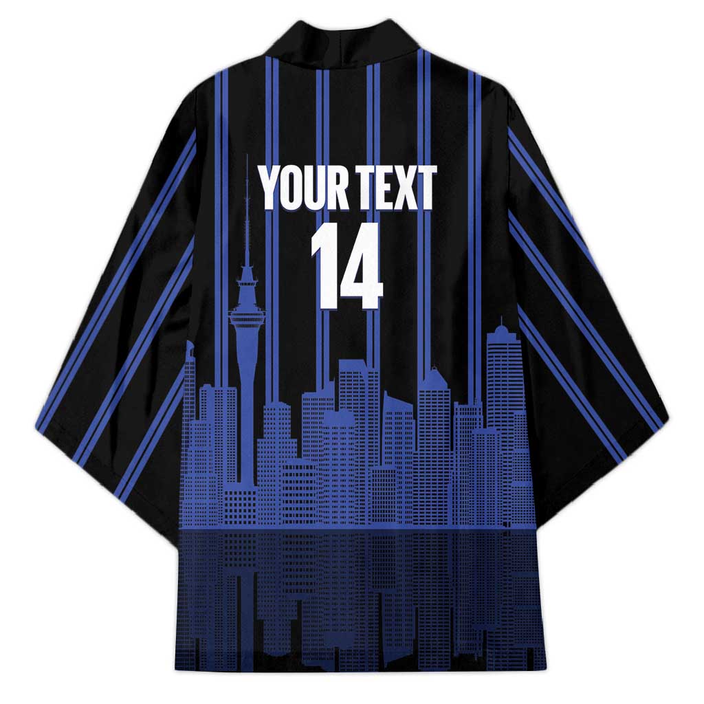 New Zealand Auckland Football Custom Kimono Go City of Sails Est 2025